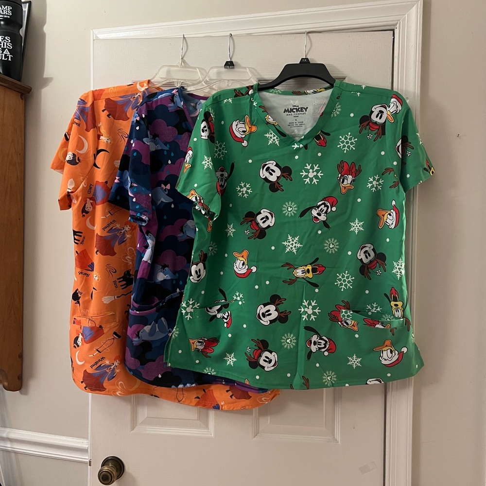 Women's Scrub Top Bundle NWT